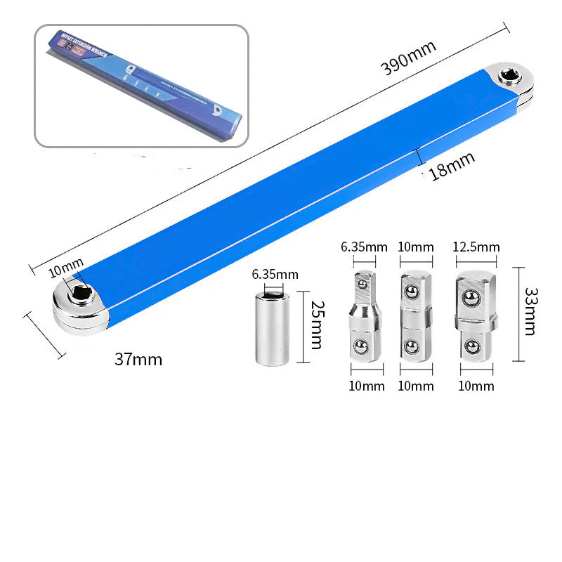 Ugaoni nastavak za gedoru - za rad u teško dostupnom prostoru