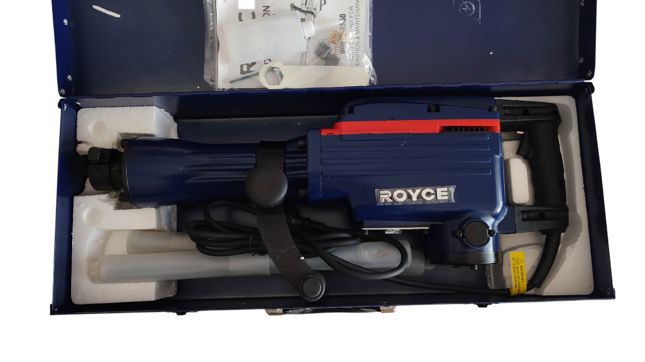 Royce elektropneumatski čekić 1650W 50J SDS HEX – Pikamer