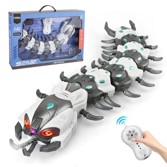 RC Stonoga “Spray Centipede” – Interaktivni Robot Insekt sa Svetlima, Muzikom i Maglicom