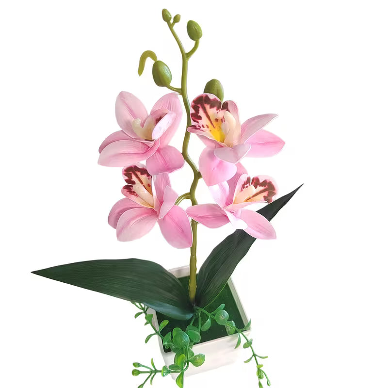 Veštačka orhideja Phalaenopsis u saksiji