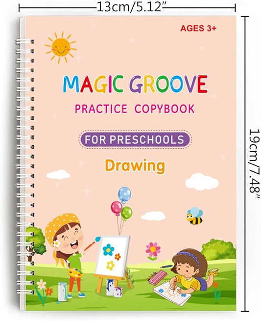 Višenamenski priručnik za učenje pisanja - set za predškolce