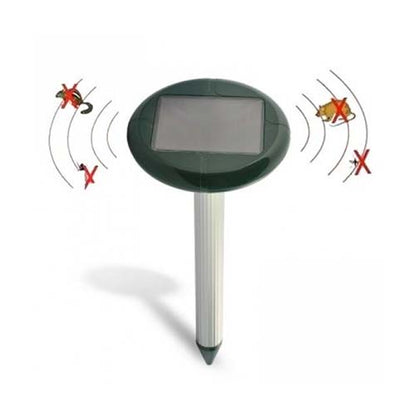 Solarni ultrazvučni rasterivač krtica i štetočina - set od 2 komada