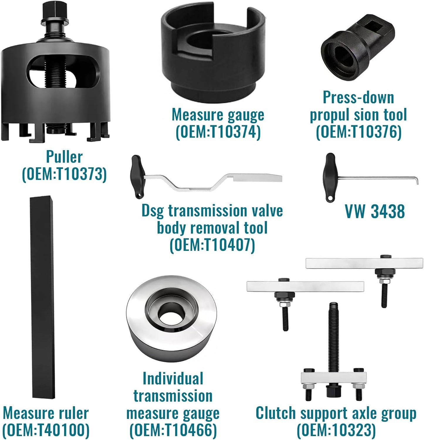 Alat za dvostruko kvačilo DSG – Audi / VW 6 i 7 brzina | T10323, T10373, T10376