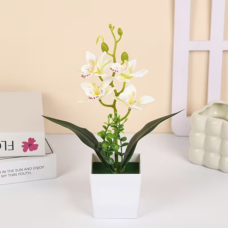 Veštačka orhideja Phalaenopsis u saksiji