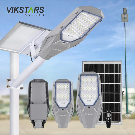 Solarna LED ulična lampa 600W | Senzor pokreta + Daljinski upravljač | IP67