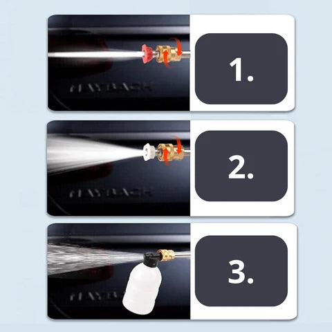 Bežični aku perač pod pritiskom sa 2 baterije - sloboda čišćenja bez kablova