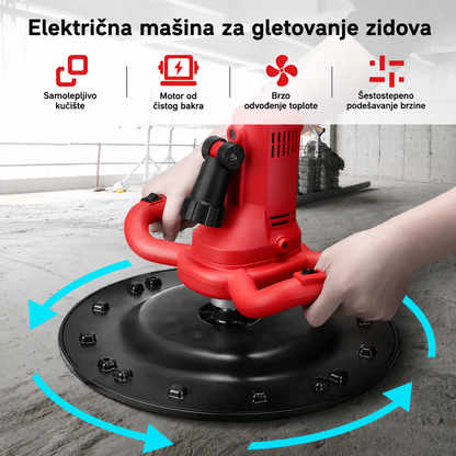 Aku mašina za malterisanje zidova 21 V – 380 mm