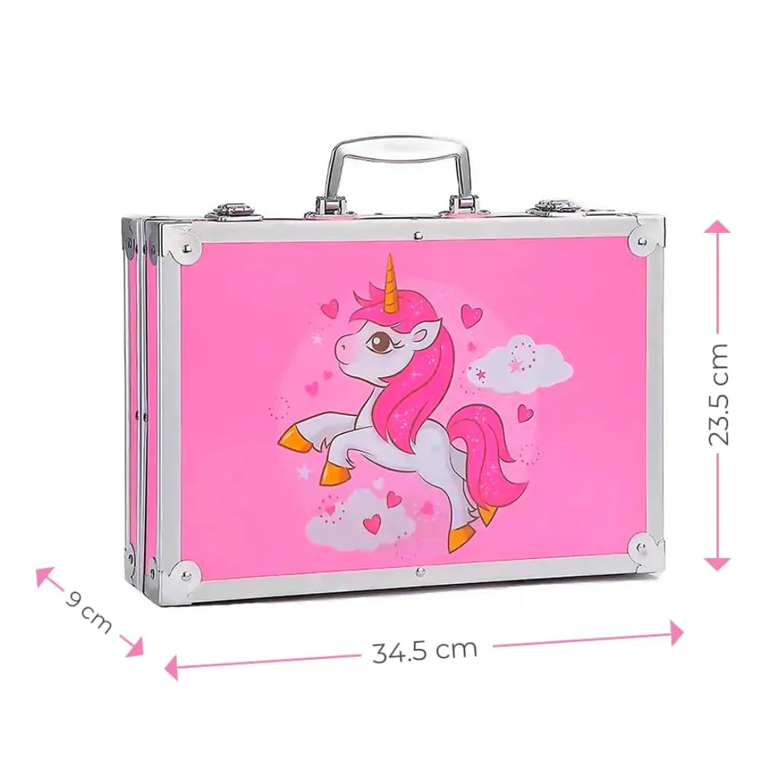 Umetnički kofer za kreativne mališane - komplet od 145 delova