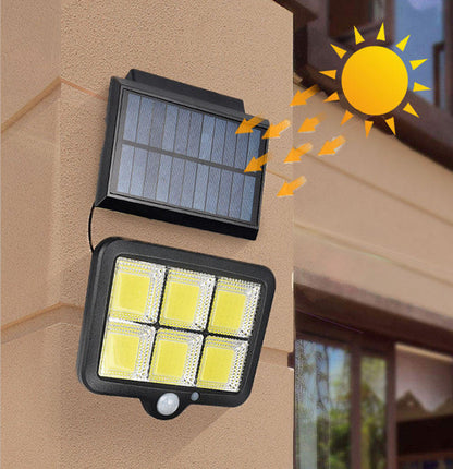 Solarna LED lampa 150 COB | Odvojeni panel | PIR senzor pokreta | IP65