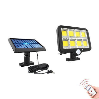Solarna LED lampa 150 COB | Odvojeni panel | PIR senzor pokreta | IP65