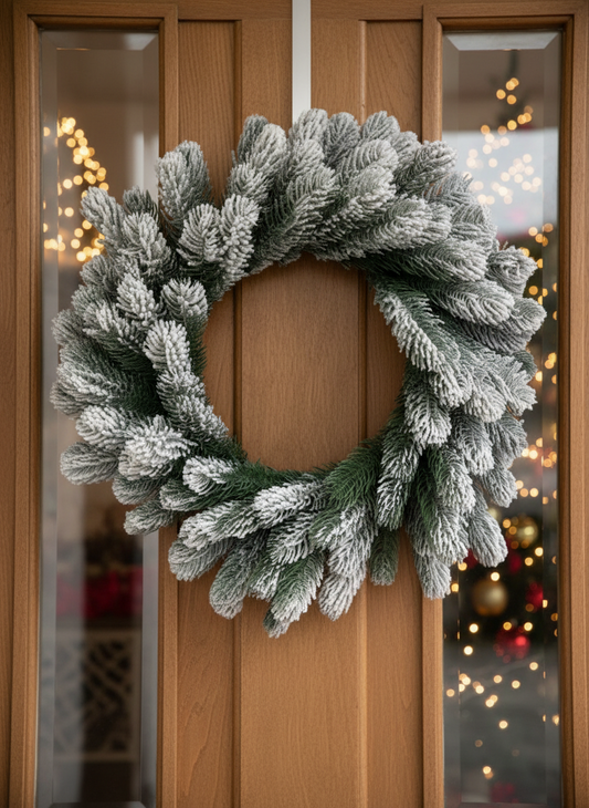 Novogodišnji venac Frosted Elegance