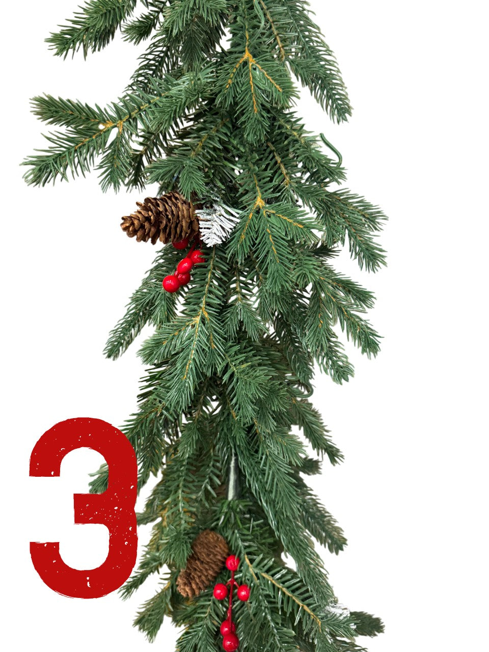 Raskošne novogodišnje girlande 240 cm