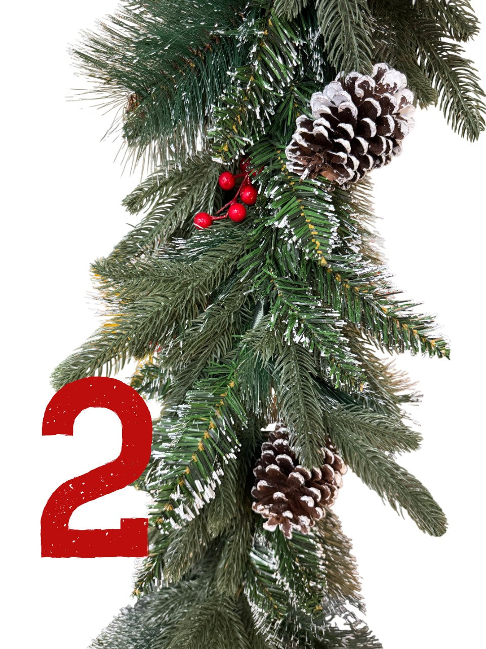 Raskošne novogodišnje girlande 240 cm