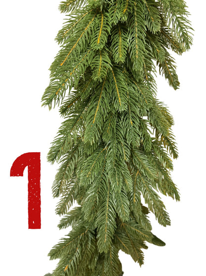 Raskošne novogodišnje girlande 240 cm