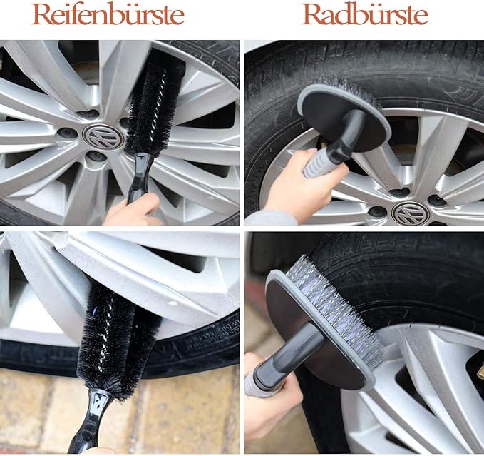 Komplet za čišćenje automobila - 11 delova za besprekornu vožnju