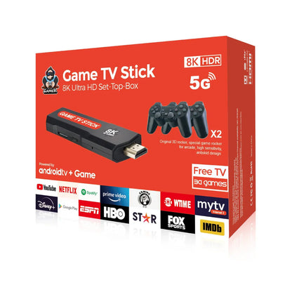 Multifunkcionalna konzola i Smart TV - Game Stick + Android TV