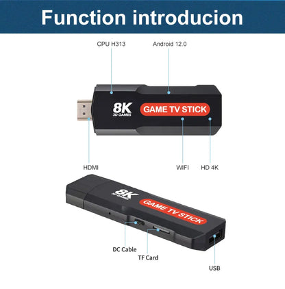 Multifunkcionalna konzola i Smart TV - Game Stick + Android TV