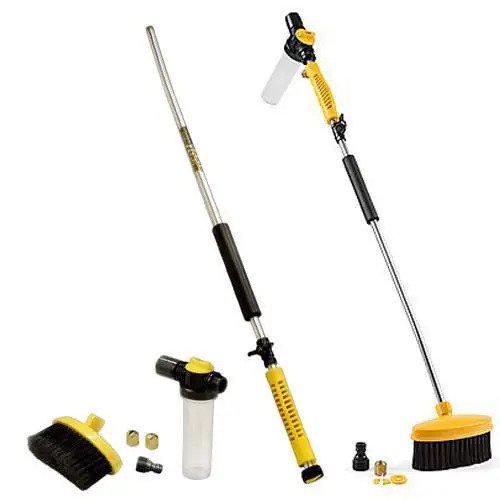 Pištolj za pranje automobila sa četkom - mlaznica za pranje