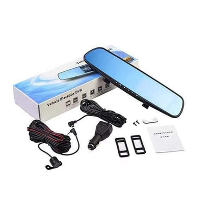 Retrovizor sa dualnom kamerom i rikverc funkcijom - Dashcam za automobil