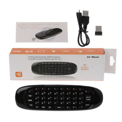 Bežični Daljinski sa Tastaturom i Mišem – 3-u-1 Multifunkcionalni Uređaj