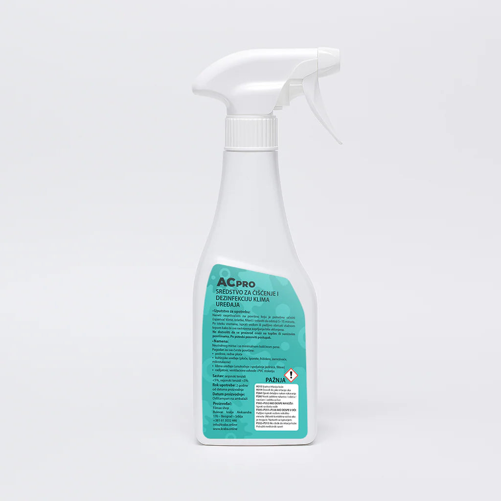 AC PRO - Profesionalno sredstvo za čišćenje klima uređaja
