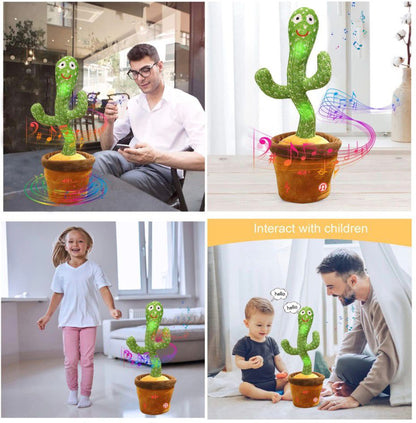 Razigrani kaktus koji igra i priča - edukativna igračka za decu