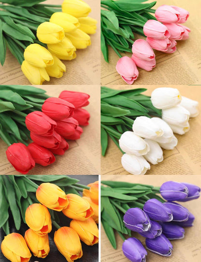 Mešane dekorativne lale - 10 stabljika