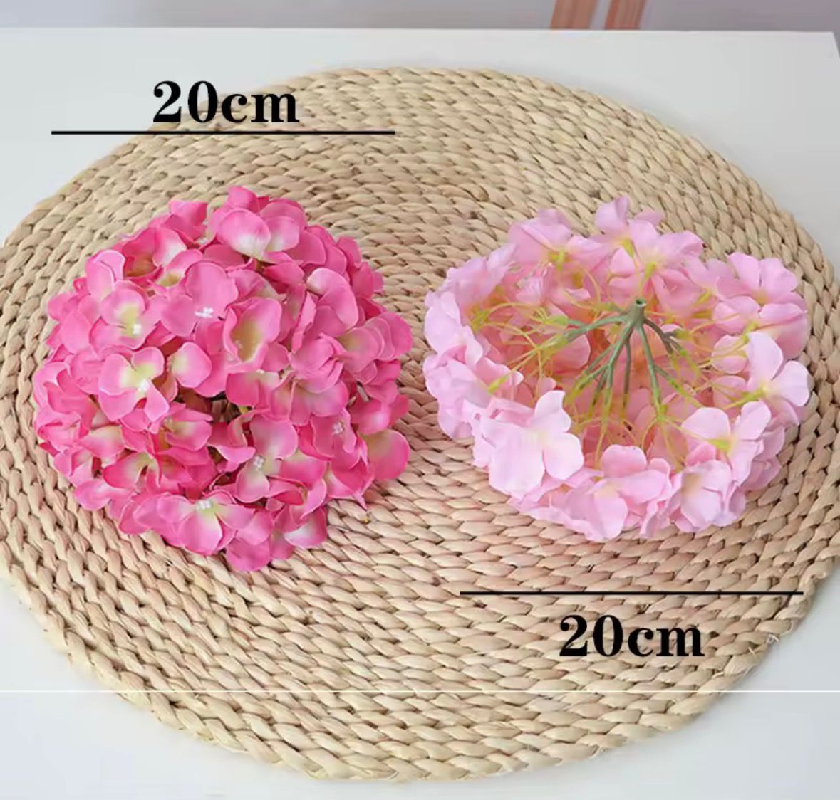 Dekorativna hortenzija - svilenkasti cvet (Macaron boje)