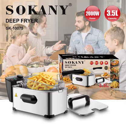 Električna friteza ROSTFRAI 3,5 l - izdržljiva izrada za savršeno prženje