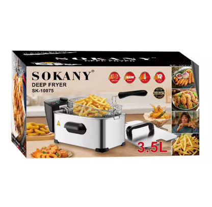 Električna friteza ROSTFRAI 3,5 l - izdržljiva izrada za savršeno prženje