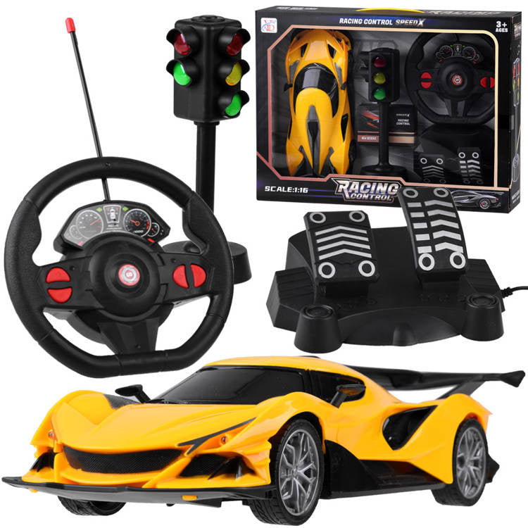 RC Sportski Auto sa Volanom i Pedalama