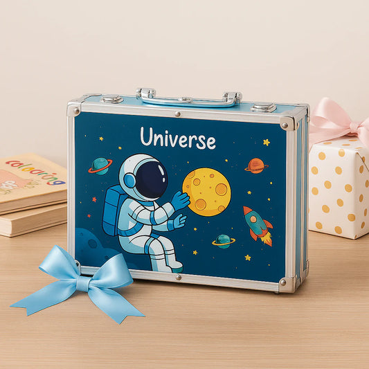 Umetnički kofer za kreativne mališane - komplet od 145 delova