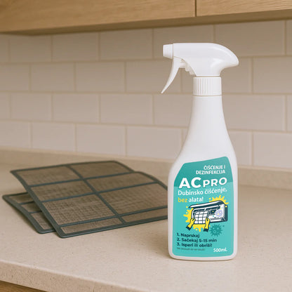 AC PRO - Profesionalno sredstvo za čišćenje klima uređaja