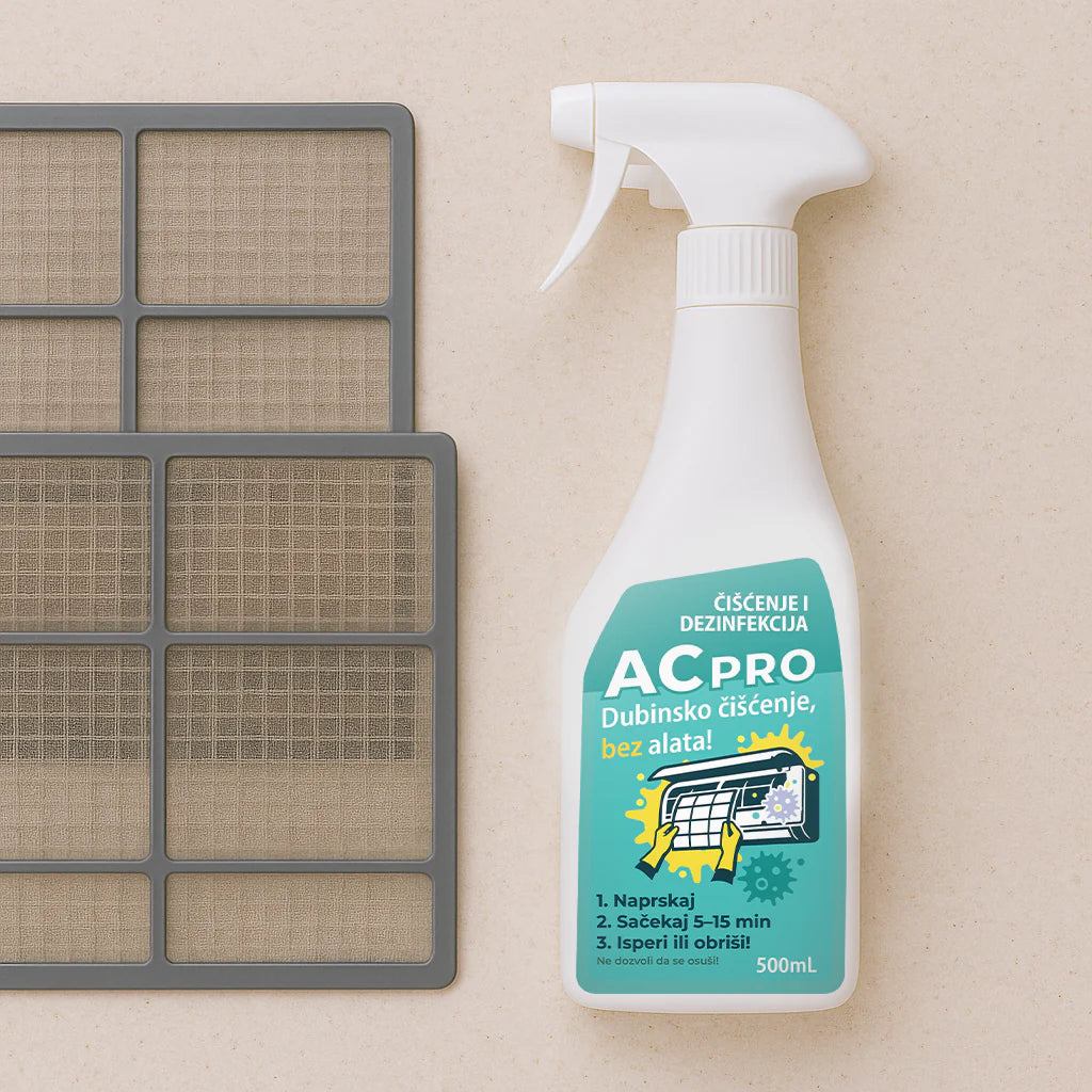 AC PRO - Profesionalno sredstvo za čišćenje klima uređaja