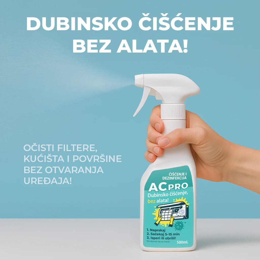 AC PRO - Profesionalno sredstvo za čišćenje klima uređaja
