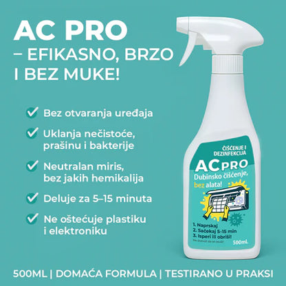 AC PRO - Profesionalno sredstvo za čišćenje klima uređaja