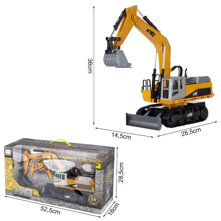 Bager na daljinsko upravljanje - Giant RC Excavator 8065E