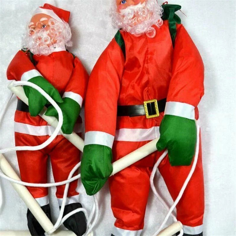 🎅 Deda Mraz na merdevinama - novogodišnja dekoracija za dom i dvorište