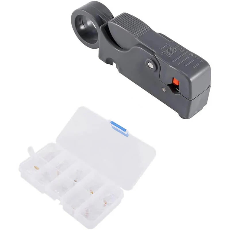 Set za Popravku Mrežnih Kablova - Profesionalni Alat za Ethernet