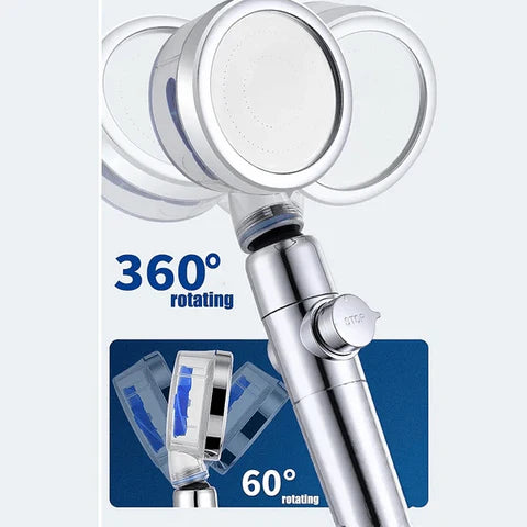 Turbo tuš za jači pritisak vode - osveženje i masaža u jednom