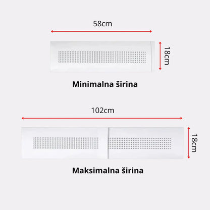 Usmerivač vazduha za klima uređaje - rupičasti model protiv kondenzacije